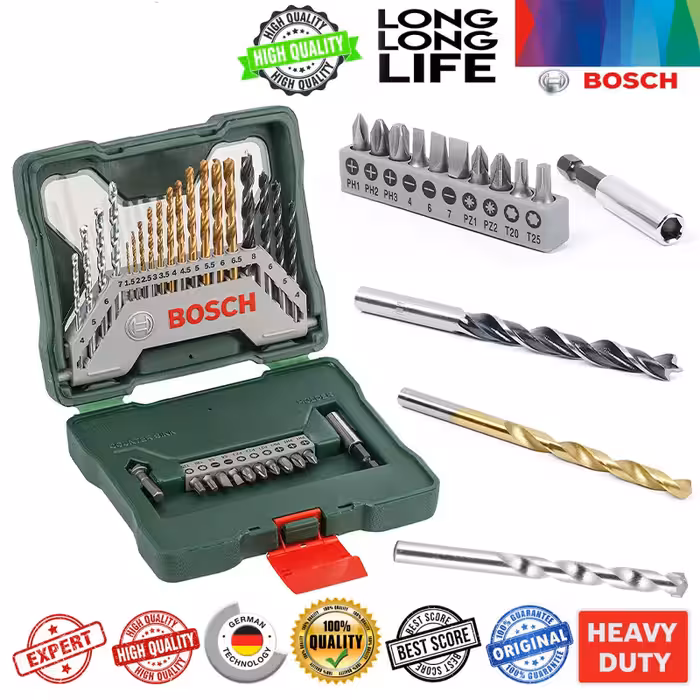 مته و سری پیچ گوشتی بوش مدل X 30 TI بسته 30 عددی