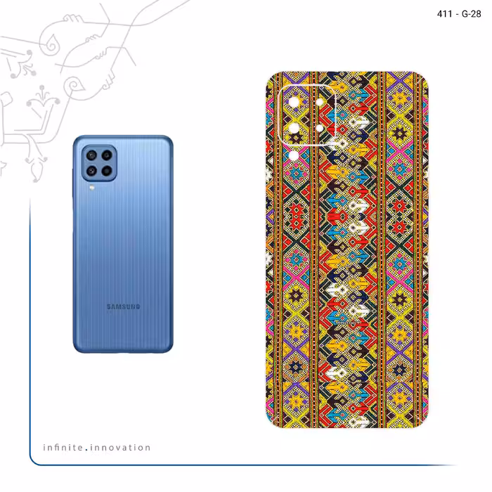 برچسب پوششی ماهوت مدل SISTAN Needlework 2 مناسب برای گوشی موبایل سامسونگ Galaxy M22