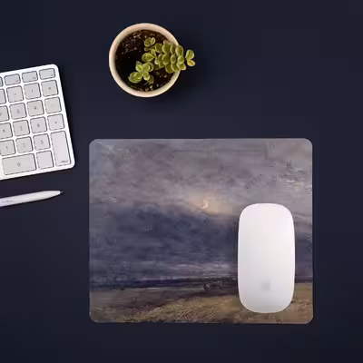 ماوس پد پیکسل میکسل طرح Moon Rise