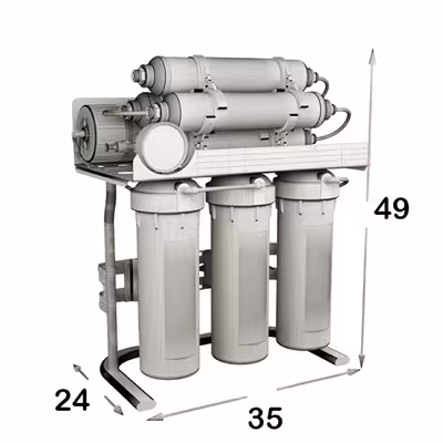 دستگاه تصفیه آب اس اس وی مدل UltraTec 2W X800 به همراه شیر دوکاره
