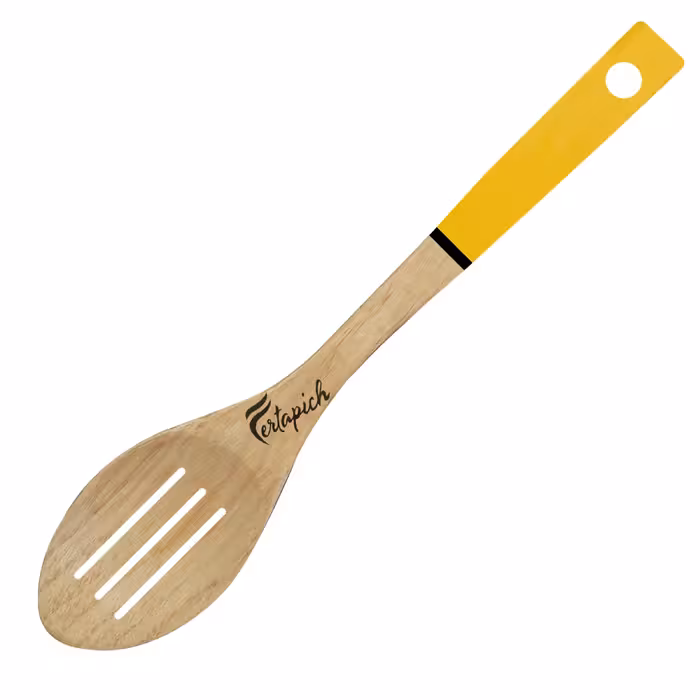  سرویس کفگیر و ملاقه 5 پارچه فرتاپیچ مدل چوبی کد 019