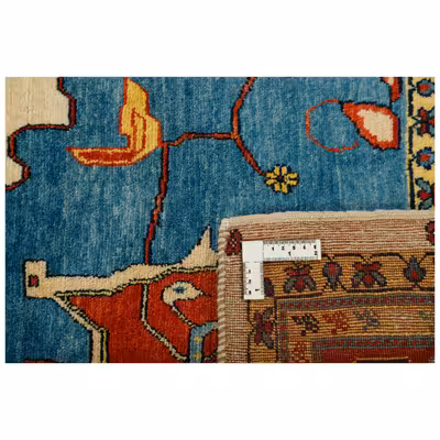 گبه دستبافت شش و نیم متری طرح قشقایی کد 564523r