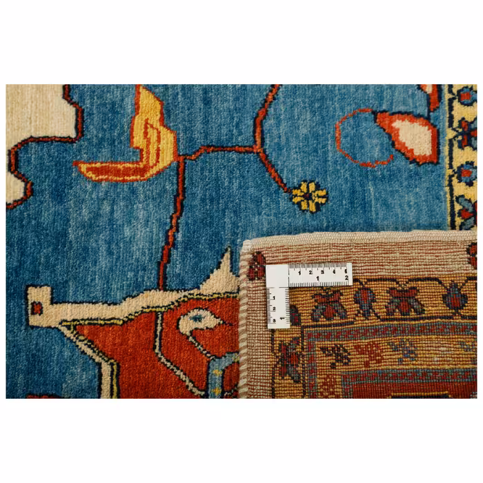 گبه دستبافت شش و نیم متری طرح قشقایی کد 564523r