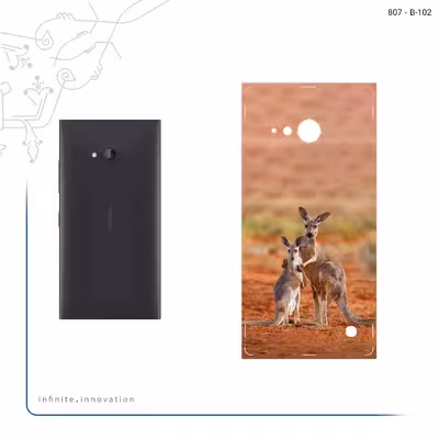 برچسب پوششی ماهوت مدل Kangaroo مناسب برای گوشی موبایل نوکیا Lumia 730