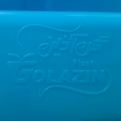 گلدان گل آذین مدل پلاستیکی گرد کد 2 مجموعه 6 عددی