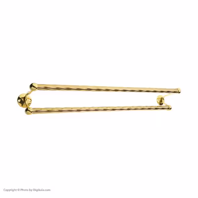 آویز حوله مدل مارپیچ دوقلو کد 1660