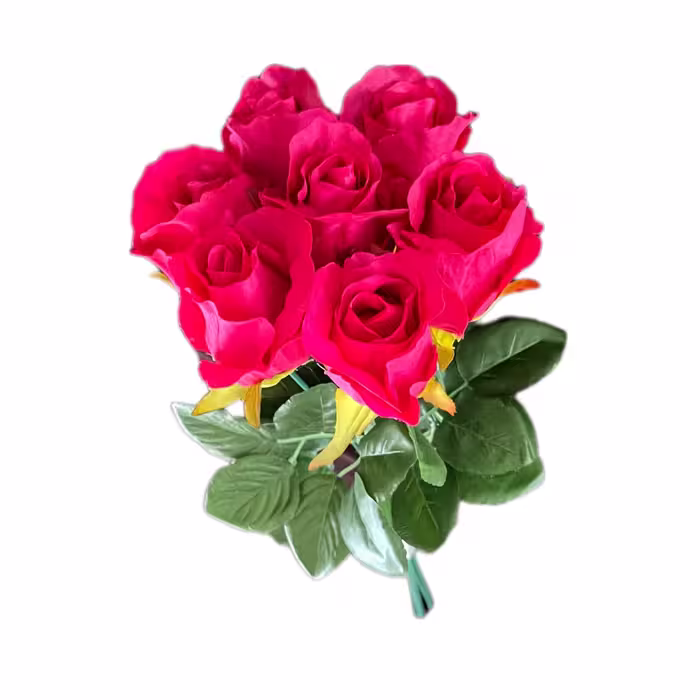 گل مصنوعی مدل رز 7 شاخه