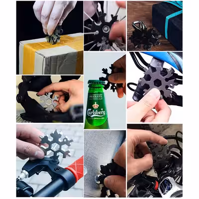 ابزار چندکاره هارمن مدل SNOW FLAKE 18 IN 1