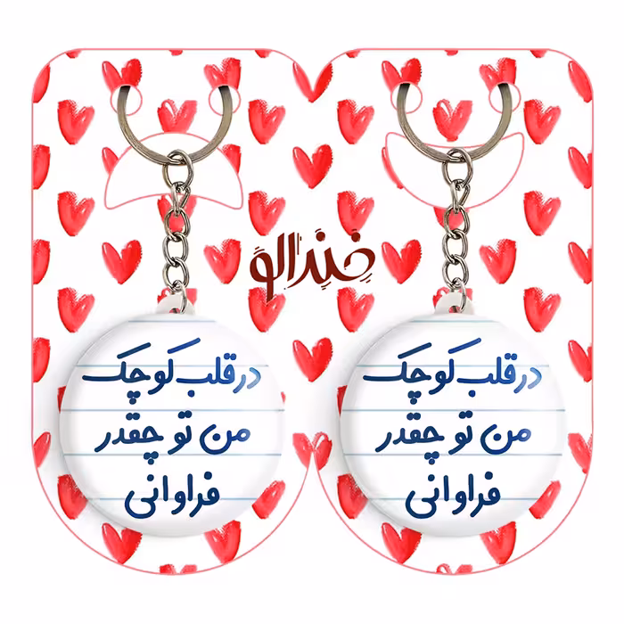 جاکلیدی خندالو مدل در قلب کوچک من تو چقدر فراوانی کد 6641 مجموعه 2 عددی