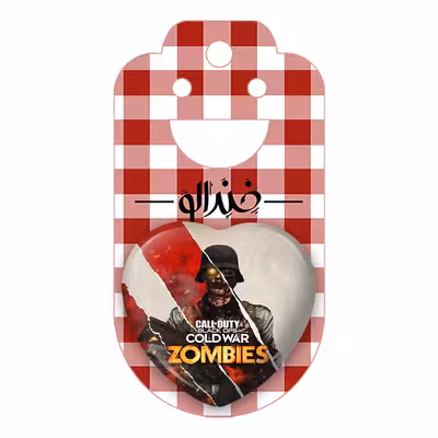 پیکسل خندالو طرح Call Of Duty مدل قلبی کد 3854