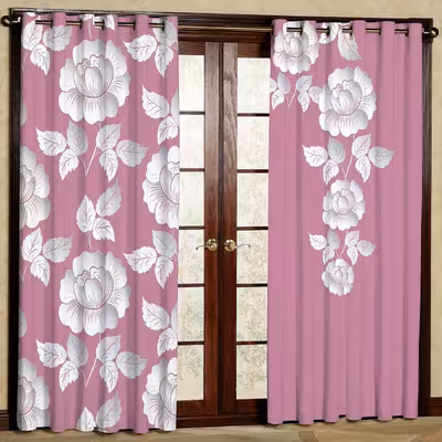  پرده مدل هازان چاپی طرح k02 سایز 280x140 سانتی متر