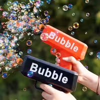 تفنگ حباب ساز مخزن دار آیتم Lj_911 مشکی