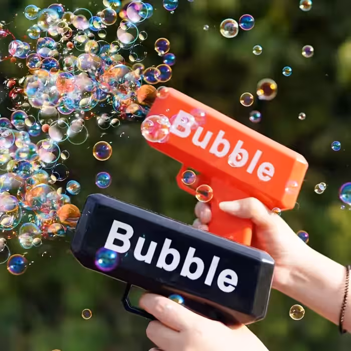 تفنگ حباب ساز مخزن دار آیتم Lj_911 مشکی