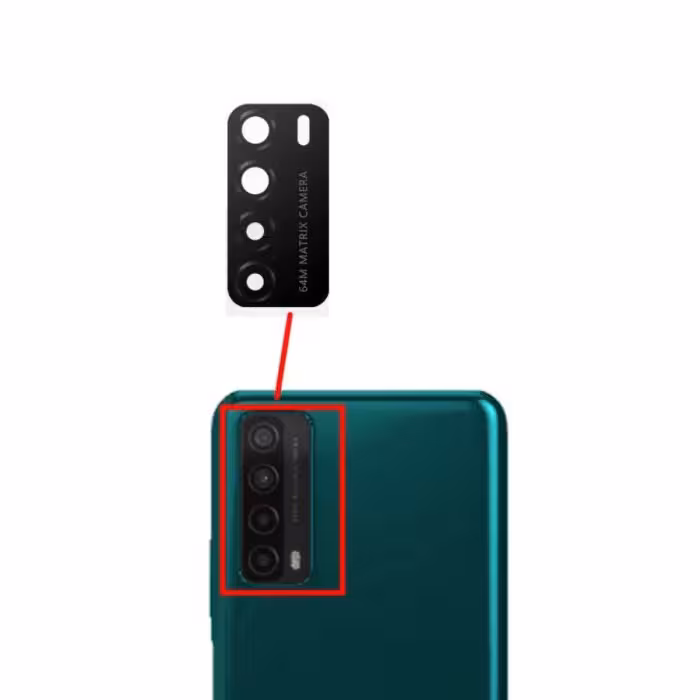 شیشه لنز دوربین هوآوی HUAWEI Y7A