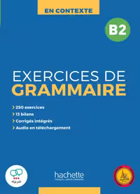 کتاب گرامر فرانسوی ان کانتکست En Contexte Exercices de grammaire B2