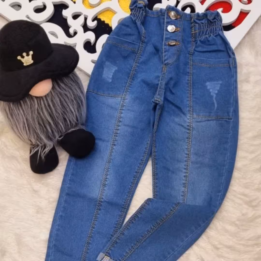 شلوار مام استایل دخترانه پرفروش 🌹