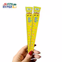 خط کش 15 سانتی چوبی باب اسفنجی