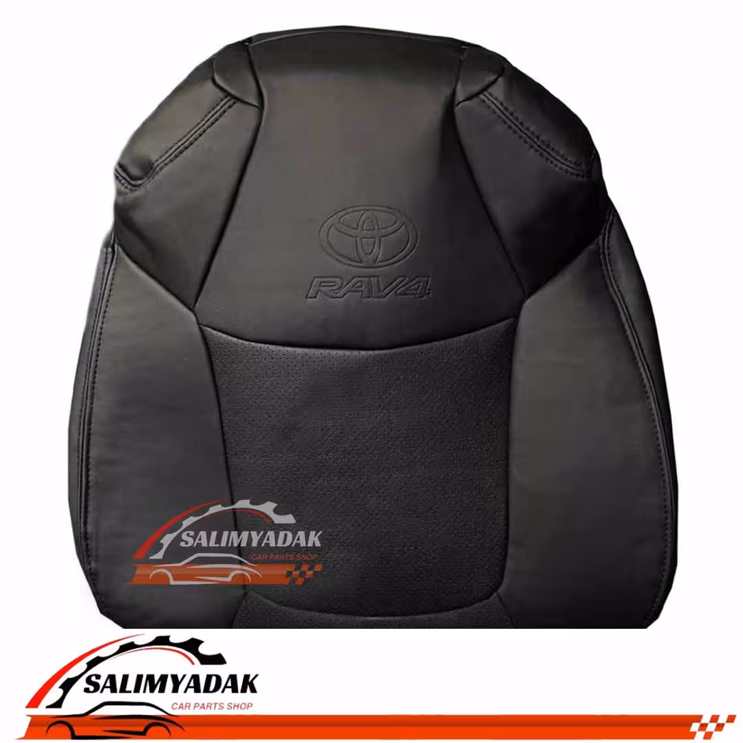 روکش صندلی تویوتا رافور (RAV 4) مدل 2023 و 2024 چرم رنگ مشکی