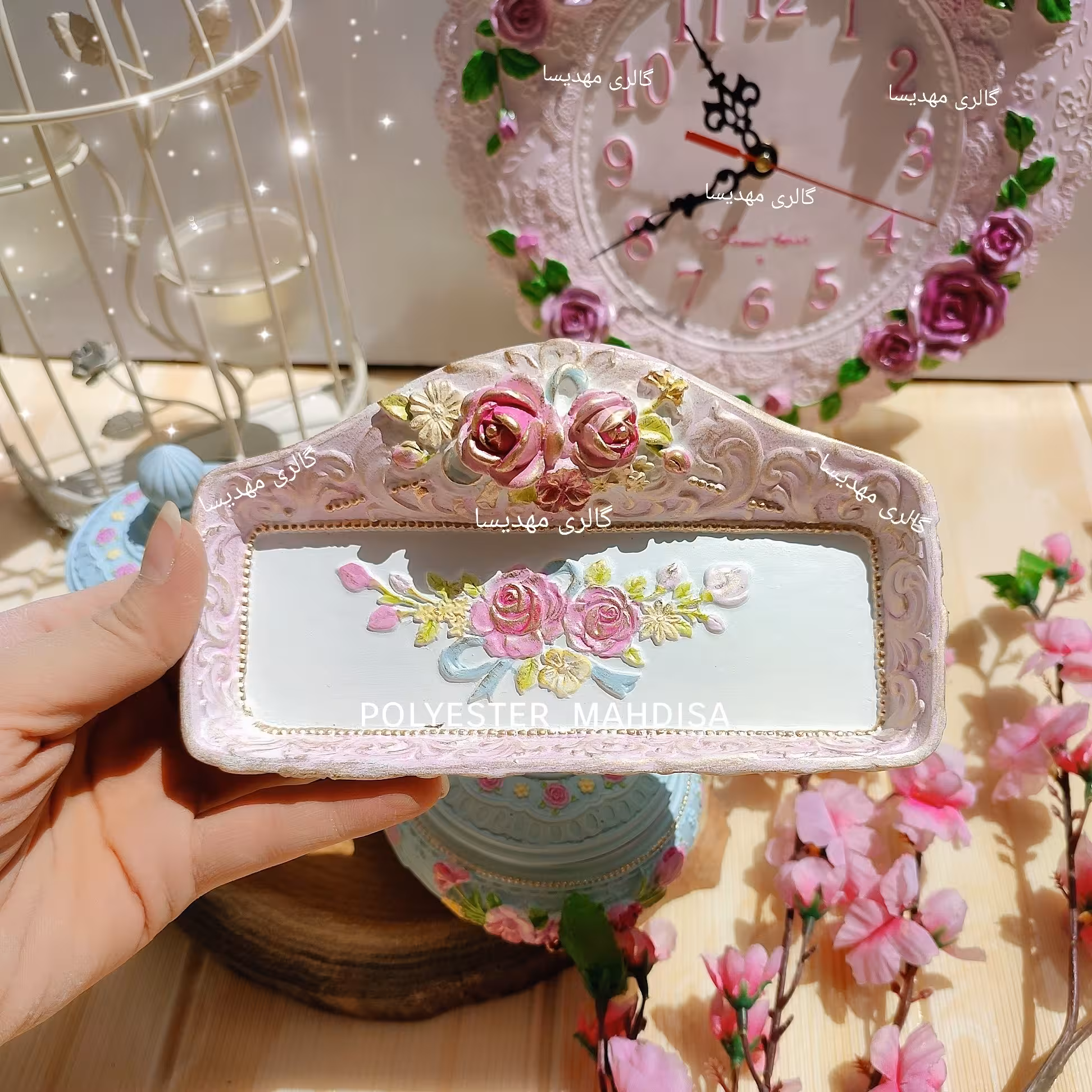 جاجواهری جاکاردی رولت خوری در رنگ دلخواه قابل شستشو