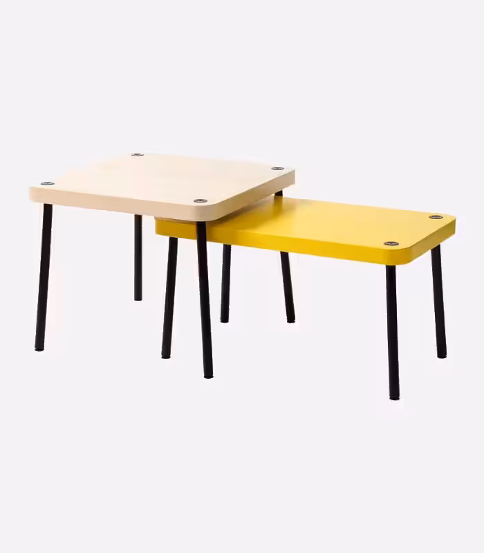 میز عسلی تو در تو ایکیا SONHULT ست 2 تایی