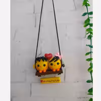 آویزماشین جوجه دوتایی وسط قلب | amazonchi