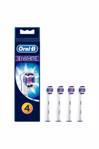 سری یدک مسواک شارژي اورال بی مدل 3D white بسته 4 عددی