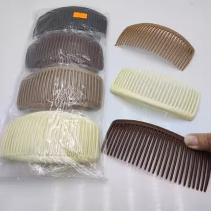 شانه زلفی کاراملی نشکن بزرگ سلفونی