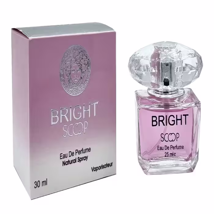 عطر جیبی زنانه اسکوپ مدل برایت کریستال حجم 30 میلی لیتری