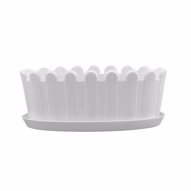 گلدان ellipse رنگ سفید