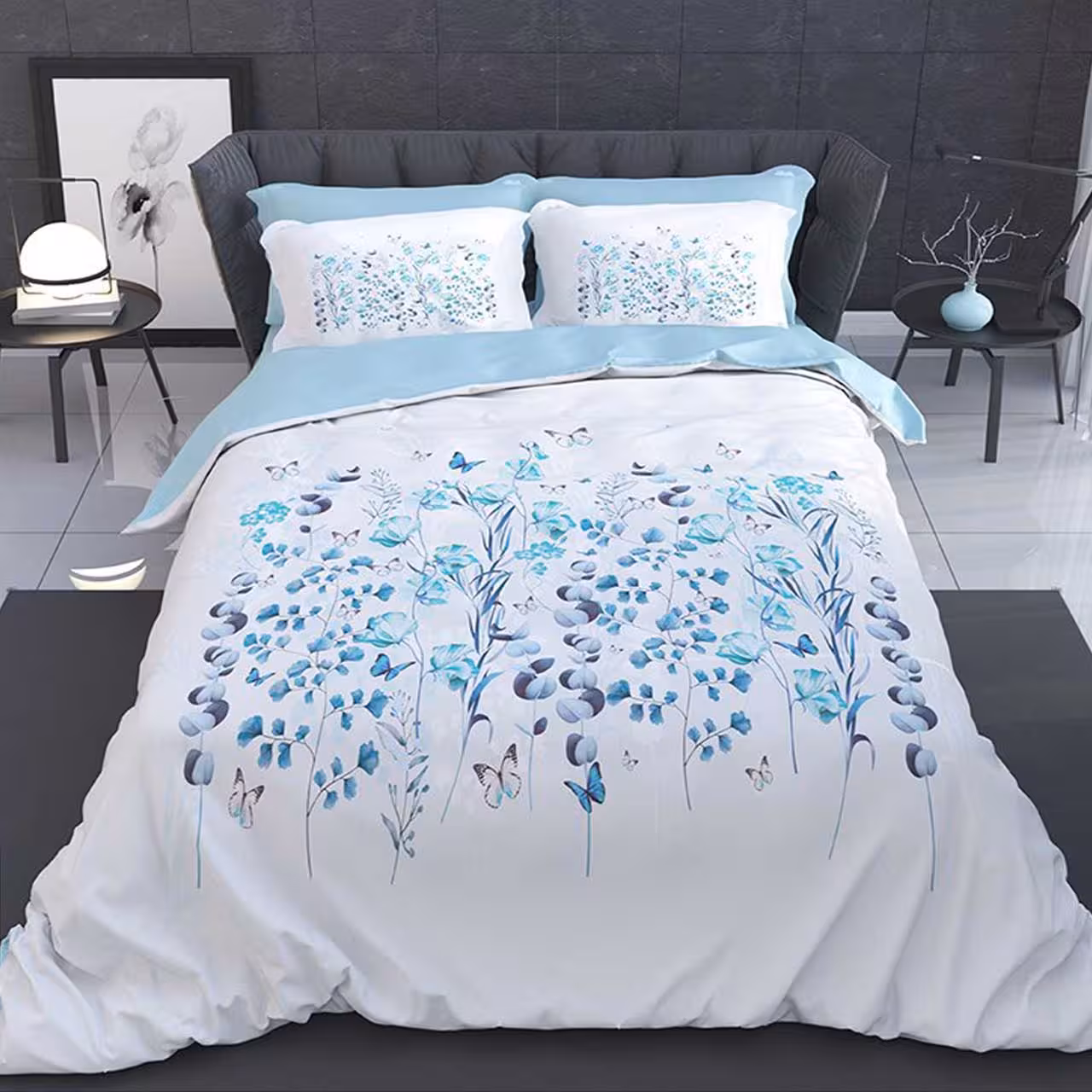 سرویس لحاف روتختی ترکسان کد D113 دو نفره 6 تکه