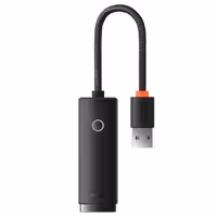 مبدل USB به LAN باسئوس مدل WKQX0000 100Mbps