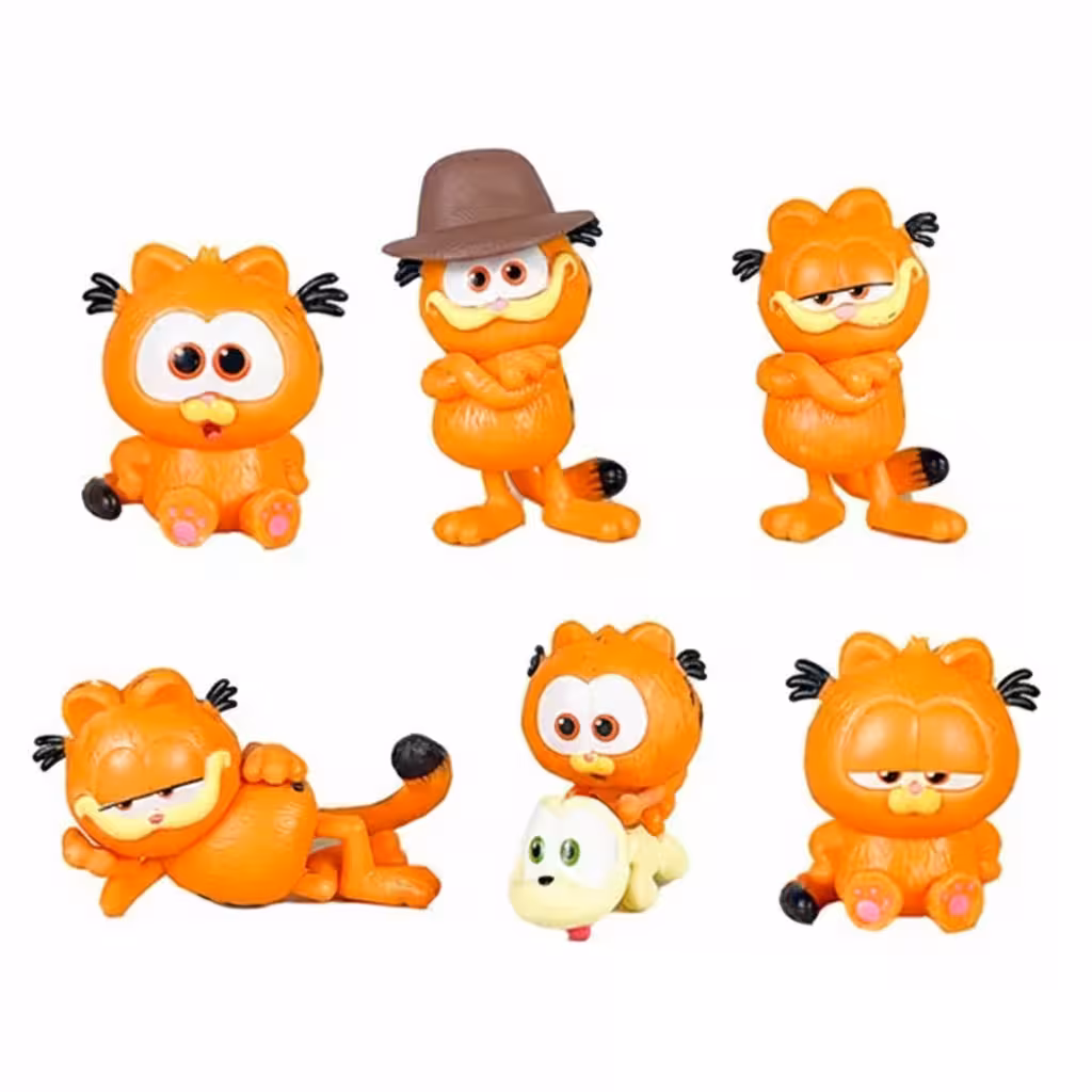 فیگور گارفیلد Garfield مجموعه 6 عددی