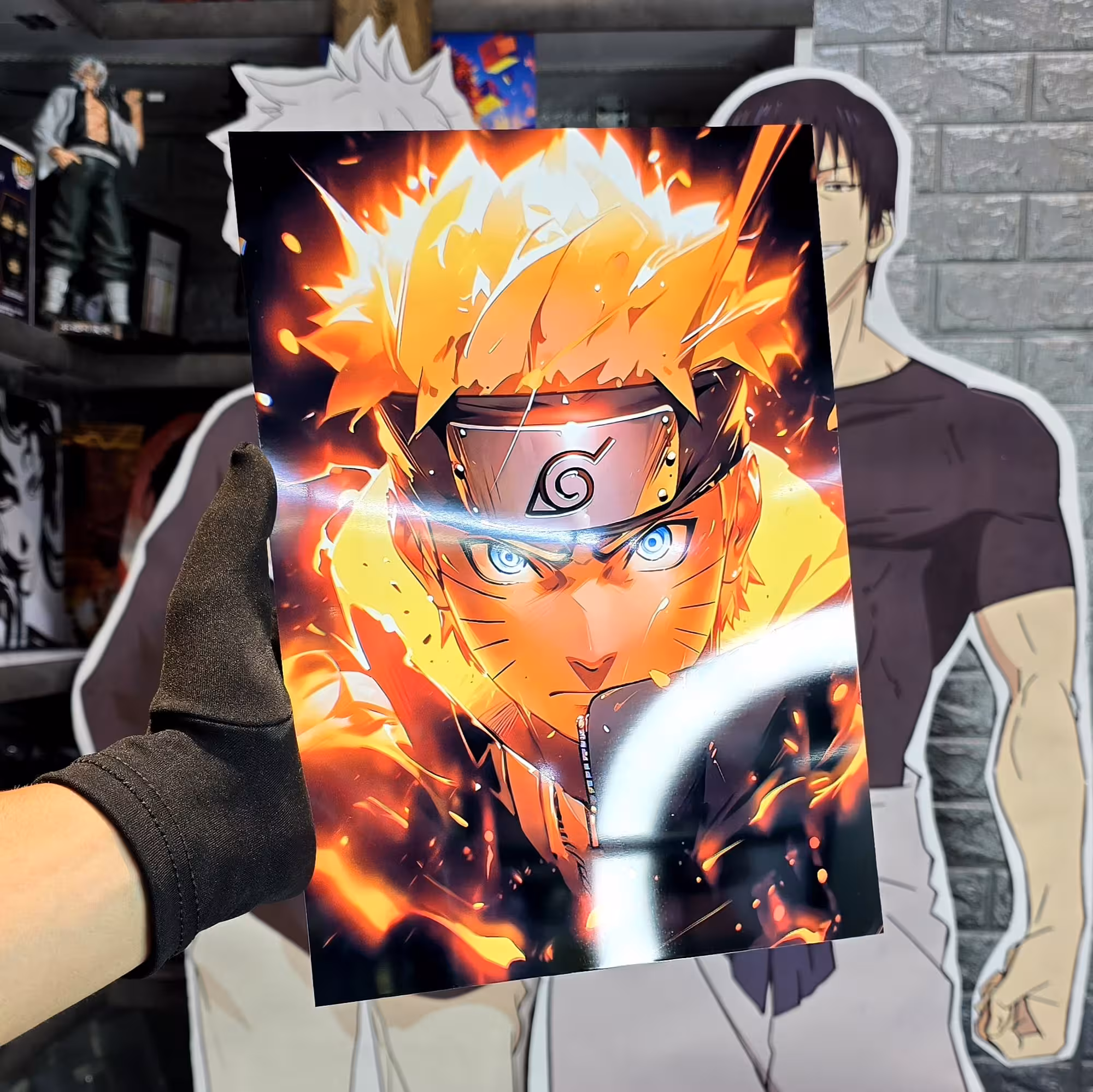 متال پوستر انیمه طرح ناروتو 2