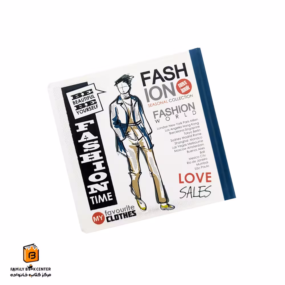 دفترچه یادداشت فشن 100 برگ طرح پسر عرش (Arsh)