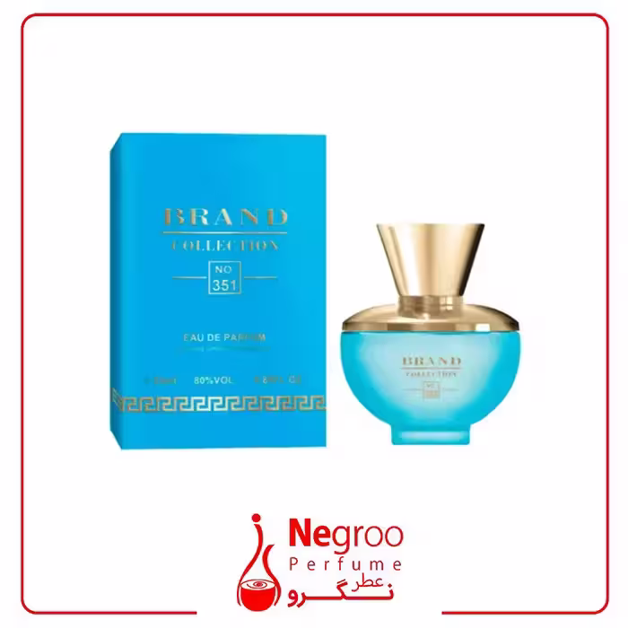 عطر جیبی زنانه ورساچه پور فم دیلان تورکویز برند کالکشن مدل 351 حجم 25 میلی لیتر