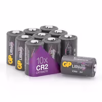 بسته 9 عددی باتری لیتیومی 3 ولتی GP Extra CR2 اورجینال امازون المان