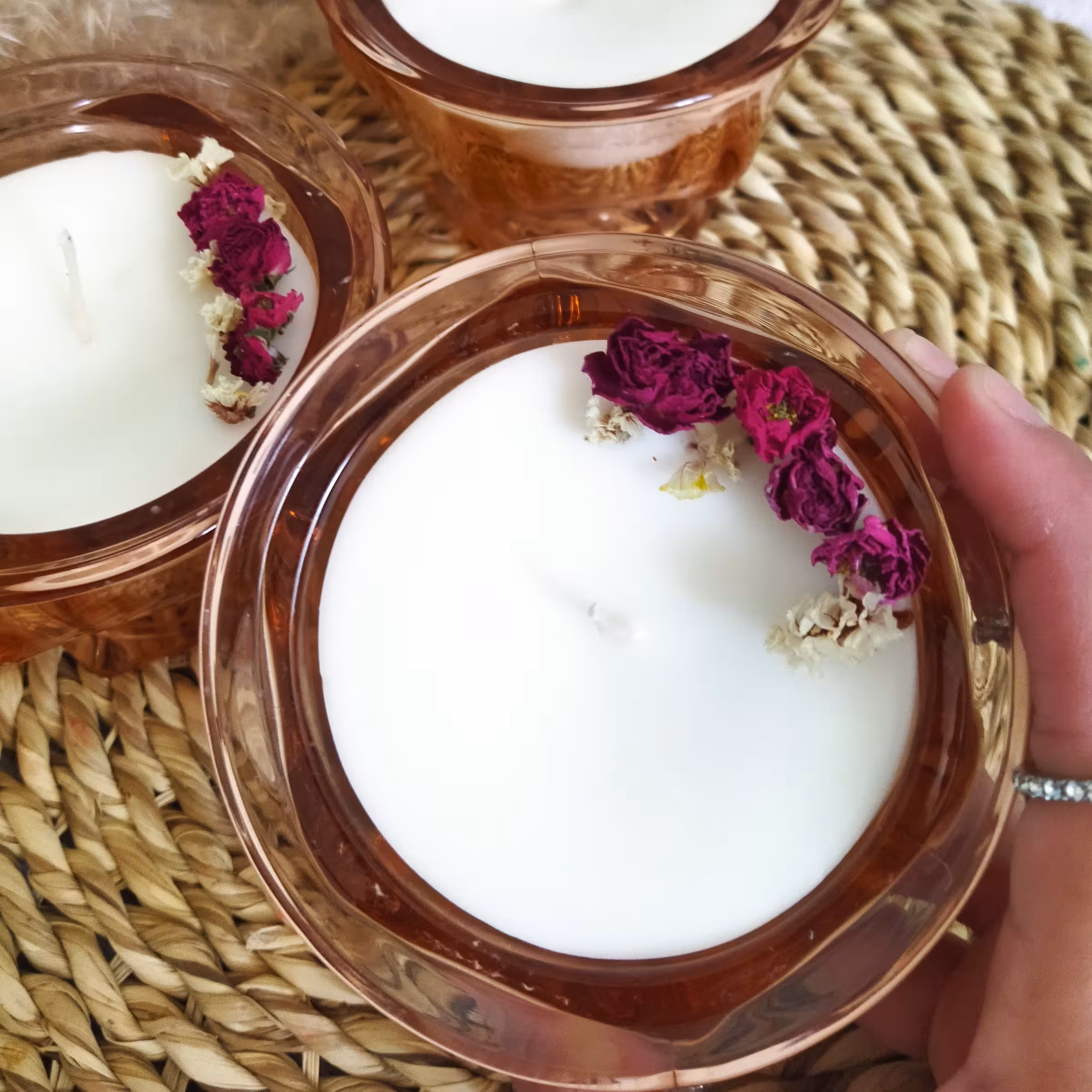 شمع جار معطر 