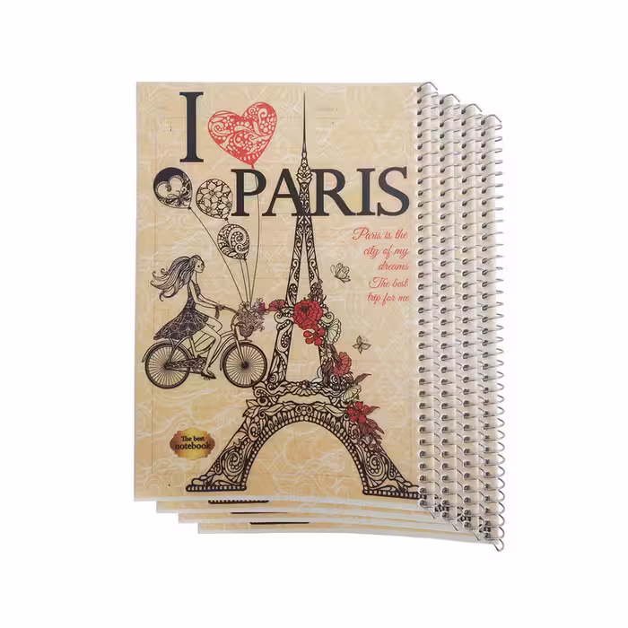 دفتر مشق 50 برگ طرح کلاسیک بسته 5 عددی | چاوه