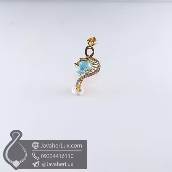 گردنبند نقره فیروزه نیشابوری _ کد : 100783
