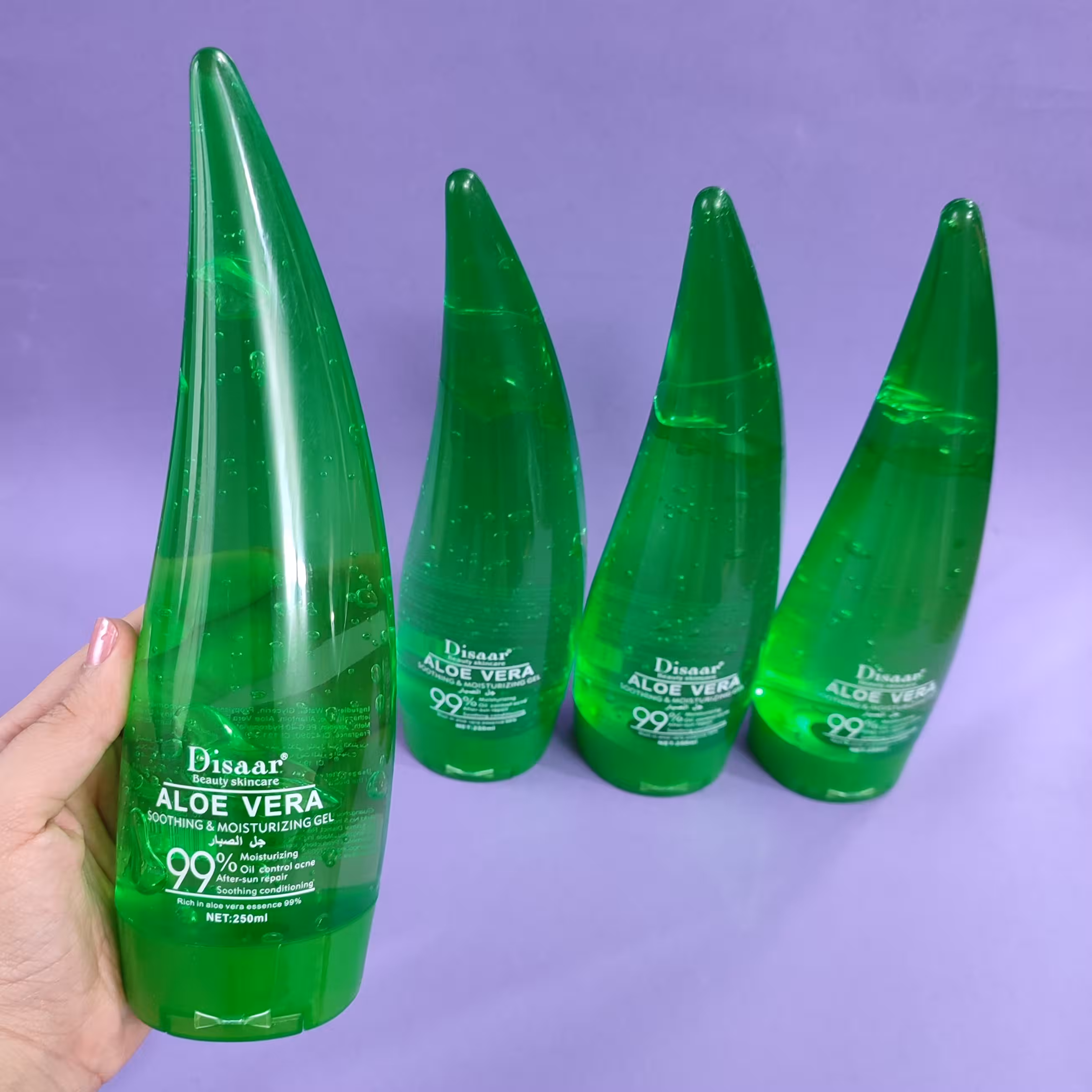 ژل آبرسان آلوئه ورا شاخکی برند دیسار اصلی 