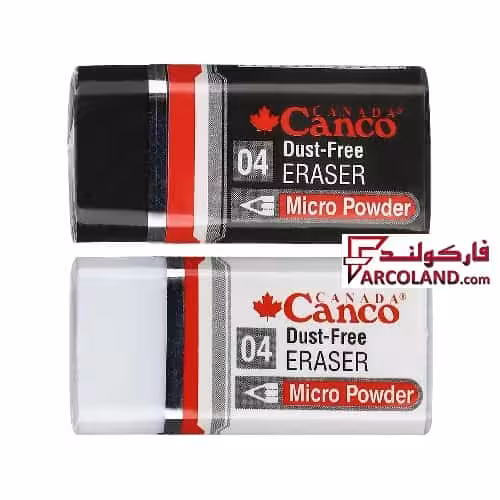 پاک کن کنکو Canco مدل میکرو پودر Micro Powder سایز کوچک کد 04
