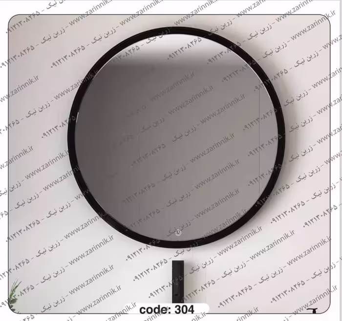 آینه مدرن زرین نیک کد AD105