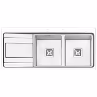 سینک آشپزخانه توکار فانتزی 2073 ایلیااستیل