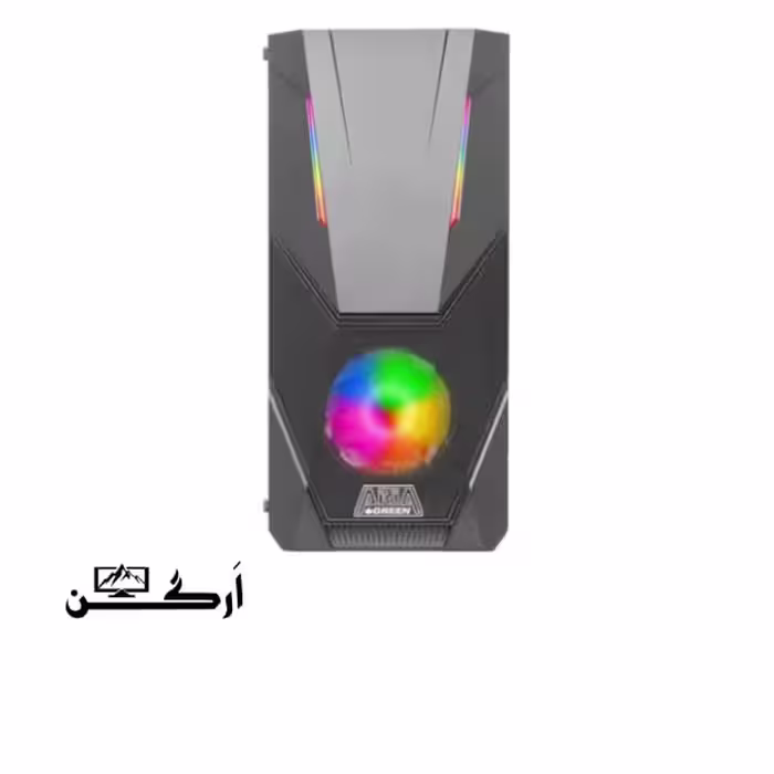 کیس گیمینگ گرین ARIA