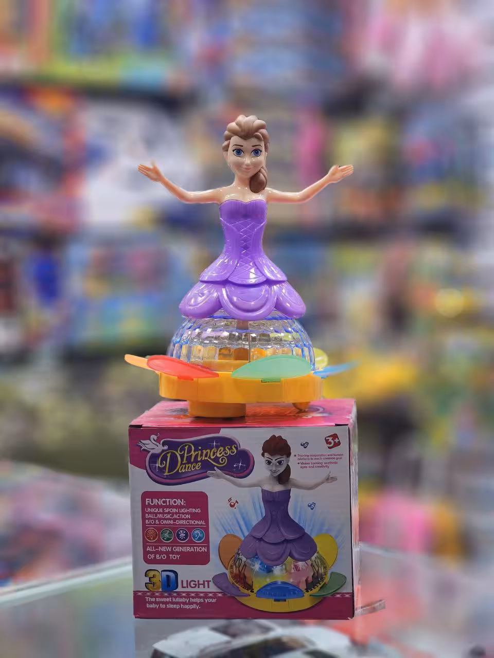 عروسک انجل موزیکال چراغدار