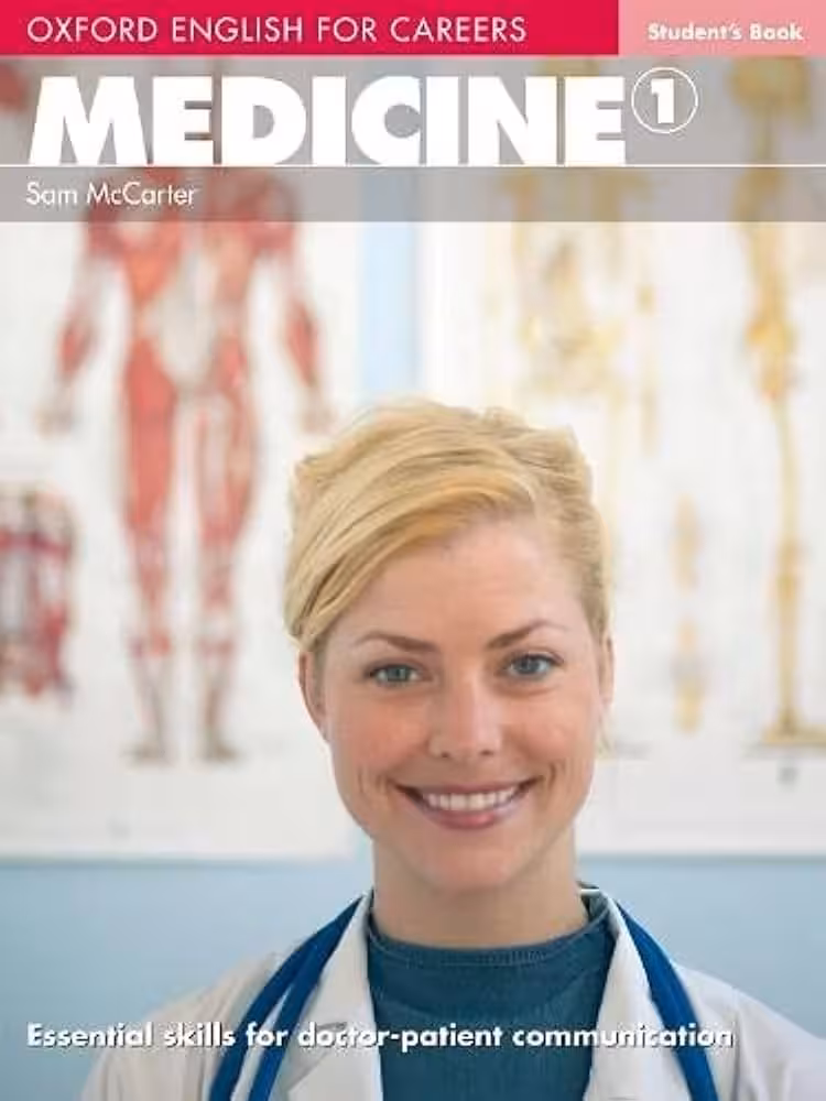 آکسفورد انگلیش فور کریرز مدیسن | کتاب انگلیسی Oxford English for Careers: Medicine 1