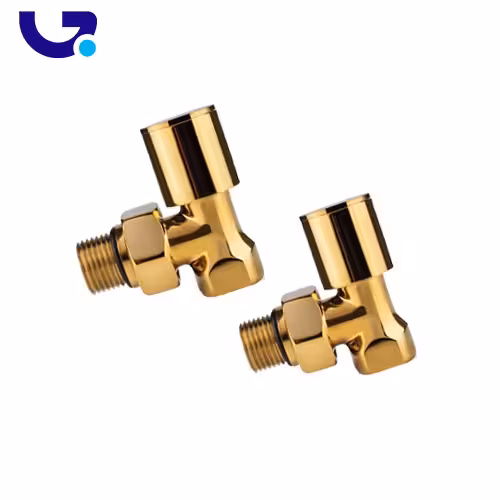 شیر رادیاتور دکوراتیو طلایی