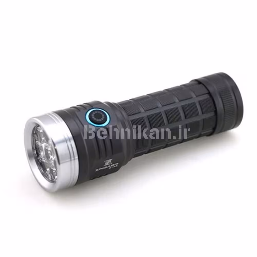 چراغ قوه پلیسی 8 لامپ زینگارو ZINGARO W5185 کد 28514