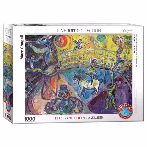 پازل 1000 تکه یوروگرافیکس Eurographics طرح اسب سیرک