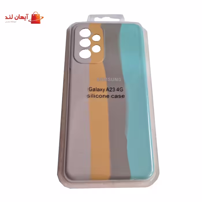 کاور سیلیکونی رنگین کمانی برای گوشی سامسونگ a23 4g